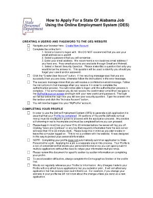 Fillable Online personnel alabama Download - State of Alabama Personnel ...