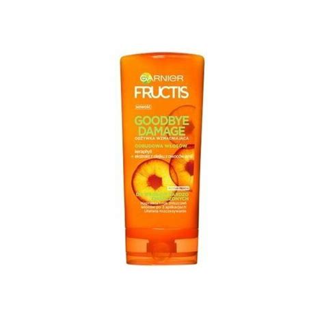 Garnier fructis goodbye damage odżywka wzmacniająca do włosów bardzo