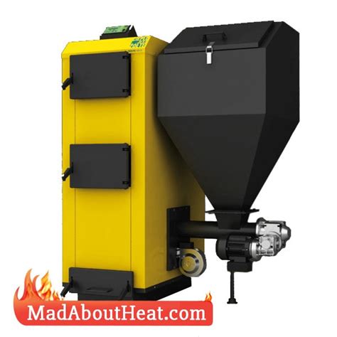 Pbi 36 Kw Automatic Biomass Pellet Boilers With Feeder Mad About Heat