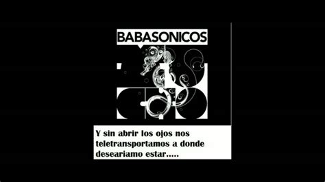 Babasonicos Como Eran Las Cosas Con Letra YouTube