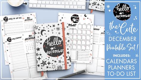 Free Printable December 2025 Planners - World of Printables