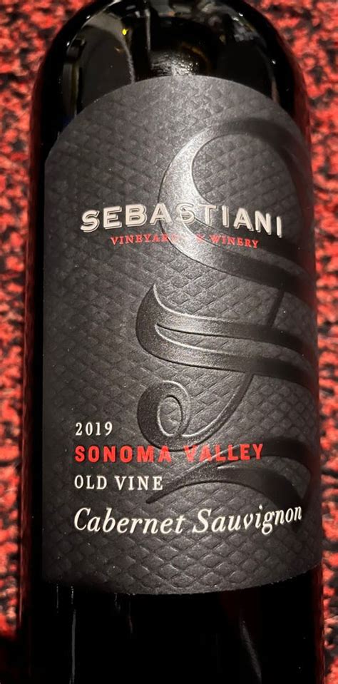 Sebastiani Vineyards Winery Cabernet Sauvignon Old Vine