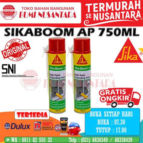 Jual Sikaboom Ap Ml Sika Boom Expanding Foam Sterofoam Cair