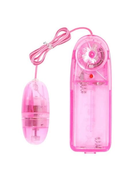 Bala Vibradora Transparente Sex Shop Ofertas Color Rosa