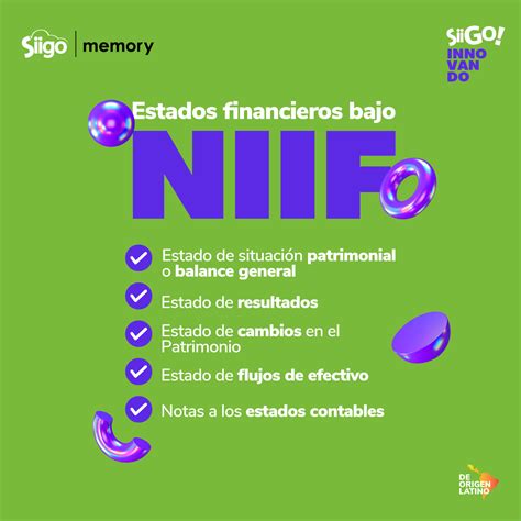 Cuales Son Los Estados Financieros Bajo Niif Image To U