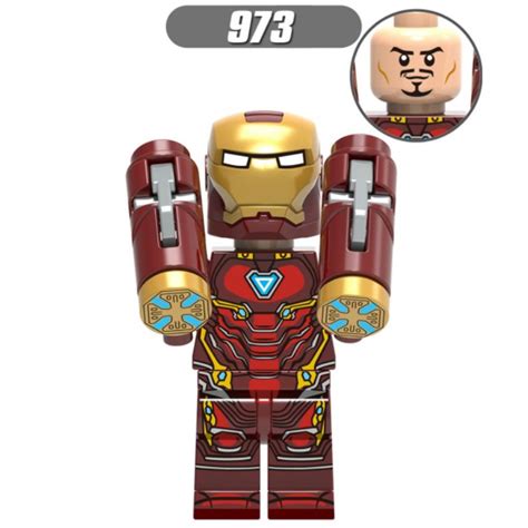 Jual lego Minifigure Iron Man Mark 50 Mk50 Nanotech Hammer | Shopee ...