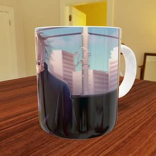 Caneca Do Satoru Gojo Jujutsu Kaisen Shopee Brasil