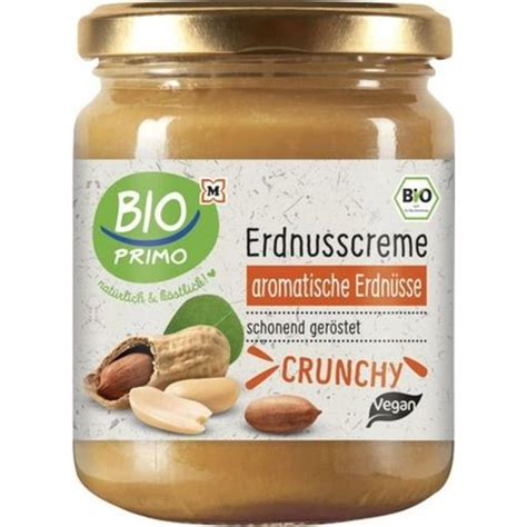 BIO PRIMO Bio chrupiący krem z orzeszków ziemnych 250 g Piccantino