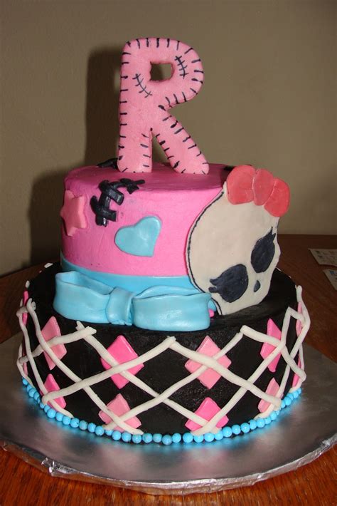 Ambers Cakes Monster High Cake