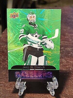 Upper Deck Series Dazzlers Green Dz Jake Oettinger Dallas