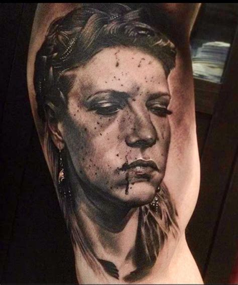 Katheryn Winnick Portrait Tattoo Tattoos Tatuajes Tattoo Tattos