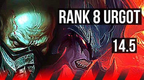 URGOT Vs AATROX TOP 9 0 4 7 Solo Kills 800 Games Rank 8 Urgot