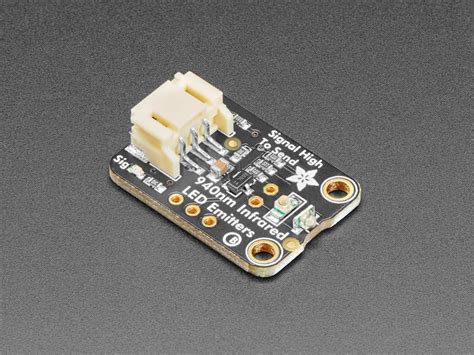 Adafruit High Power Infrared IR LED Emitter STEMMA JST PH 2mm ID