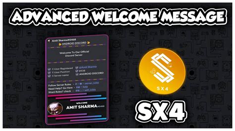 Discord Welcome Template