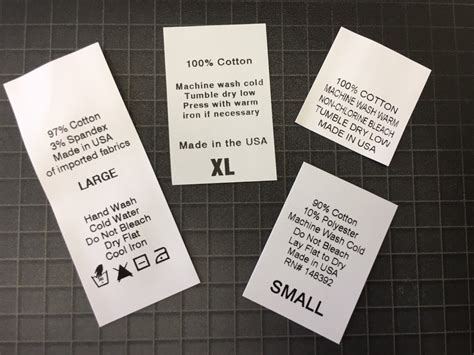 Care Label Rapid Tag And Label