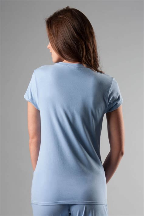 Naked Essential Cotton Stretch Tee Shirt W Women S