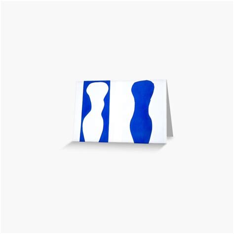 Henri Matisse White Torso And Blue Torso 1944 Greeting Card For