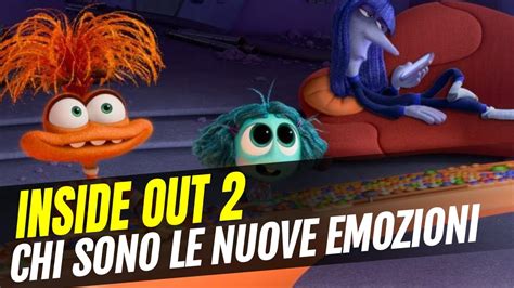 Inside Out Quali Sono Le Nuove Emozioni Del Film Pixar Youtube