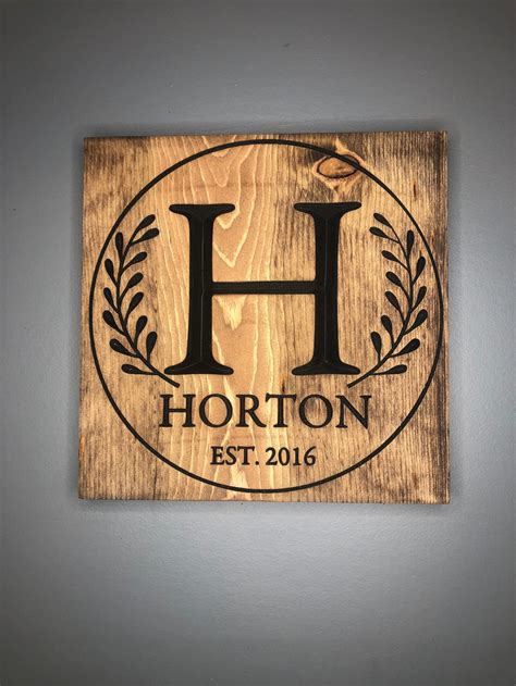 Custom Wood Engraved Signs - Personalized Wooden Signs | Zink Woodworks