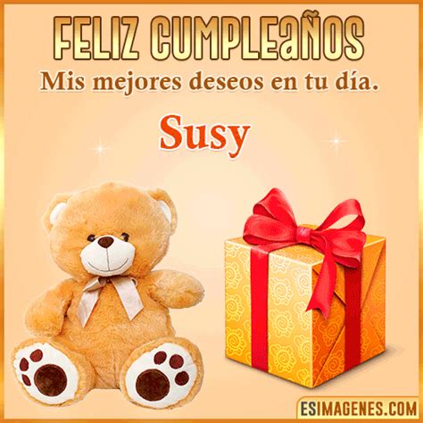 ºº Feliz Cumpleaños Susy 32 Tarjetas y