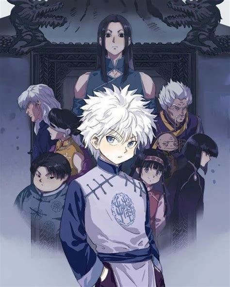 Satoru Gojo Killua Zoldyck Cross Over Fan Art By Pixiv Id