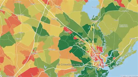 The Safest And Most Dangerous Places In Dorchester County Sc Crime