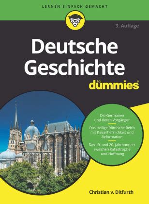 Deutsche Geschichte F R Dummies Wiley Vch Dummies Ksi Ka W Empik