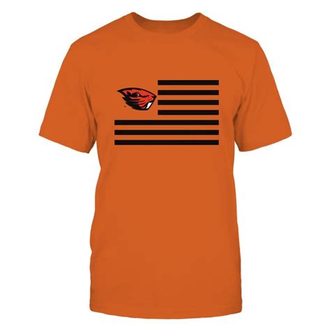 OREGON STATE & STRIPES - OREGON STATE BEAVERS T-Shirt, OREGON STATE ...