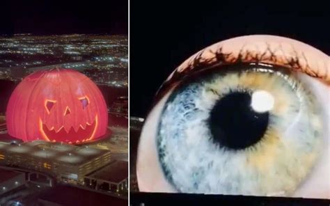 This is what the Las Vegas Sphere looks like up close