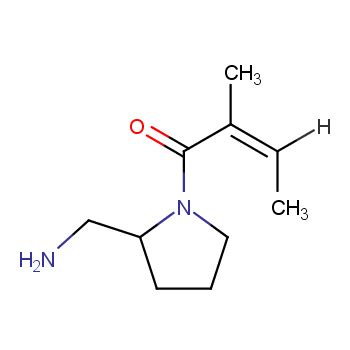 2E 1 2 Aminomethyl 1 Pyrrolidinyl 2 Methyl 2 Buten 1 One 1824851