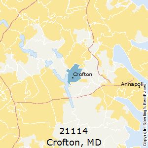 Crofton (zip 21114), MD