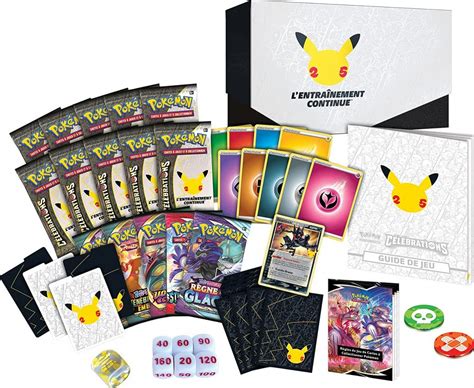 Pokémon 25 ans où acheter le coffret dresseur d élite Célébrations