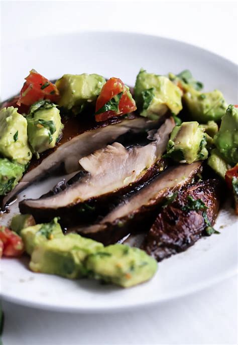 Vegan Portobello Steaks With Avocado Salsa Ruled Me