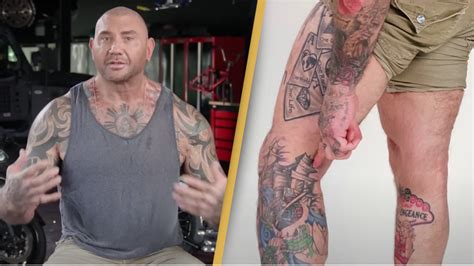 Aggregate More Than 52 Dave Bautista Forearm Tattoo Latest In Cdgdbentre