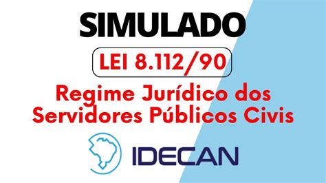 Simulado Quest Es Lei Regime Jur Dico Dos Servidores