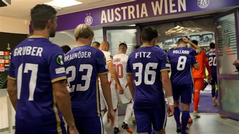 Matchday Backstage Austria Wien Hapoel Be Er Scheva 09 2022