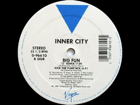 Inner City Big Fun Remix Bpm Youtube