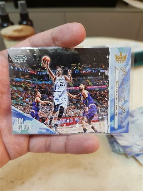 Tim Duncan Points In The Paint Court Kings Nba Cards For Sale Hobbies