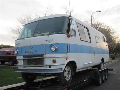 Ipernity 1970 Travco Dodge Motorhome By 1971 Dodge Charger R T Freak