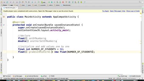 Java Declare And Initialize Decimal Number Arrays Arrays In Java