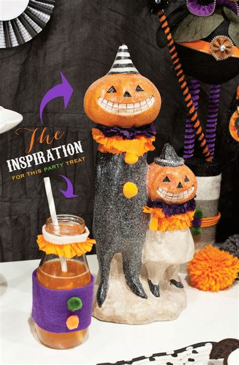 {Sparkly} Vintage Trick-or-Treat Halloween Party Ideas // Hostess with the Mostess®