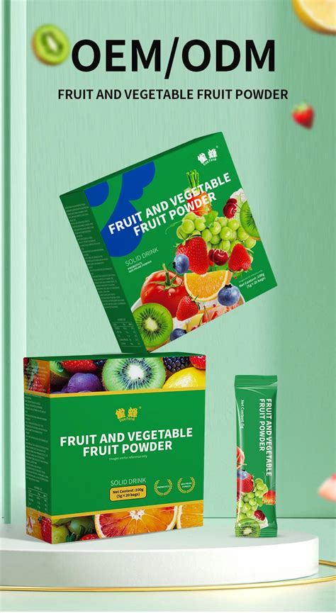 Oem Fruit And Vegetable Powder Mixed Fruits And Vegetables Powder