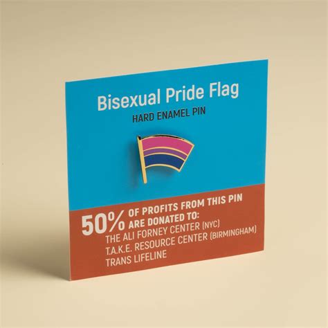 Bisexual Pride Flag Pin — Dissent Pins