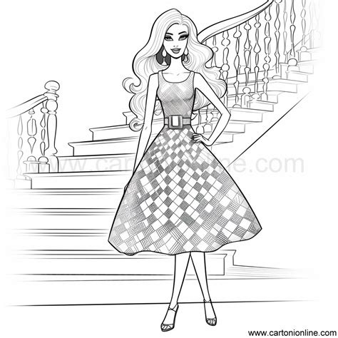 Barbie The Movie 05 Coloring Page