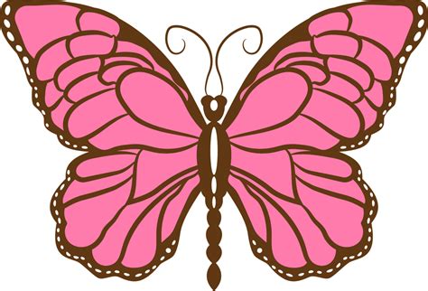 Pink Butterfly Clip Art Png