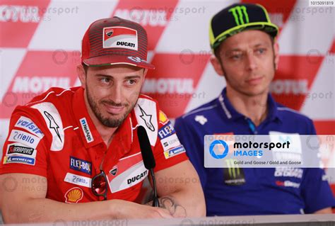 Andrea Dovizioso Ducati Team Valentino Rossi Yamaha Factory Racing