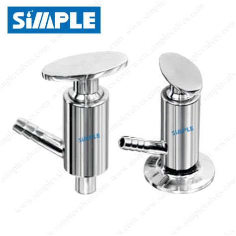 Sampling Valve Stainless Steel Round Or Elliptic Handle Simple