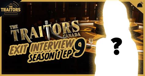 The Traitors Canada | Episode 9 Exit Interviews – RobHasAwebsite.com