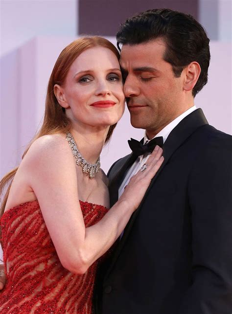 Oscar Isaac Pedro Pascal Jessica Chastain Oscar Scenes From A