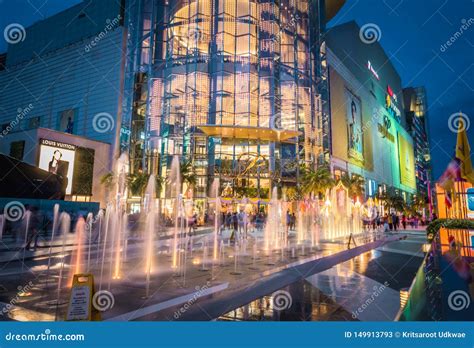 Siam Paragon Shopping Mall In Bangkok Thailand Editorial Stock Photo